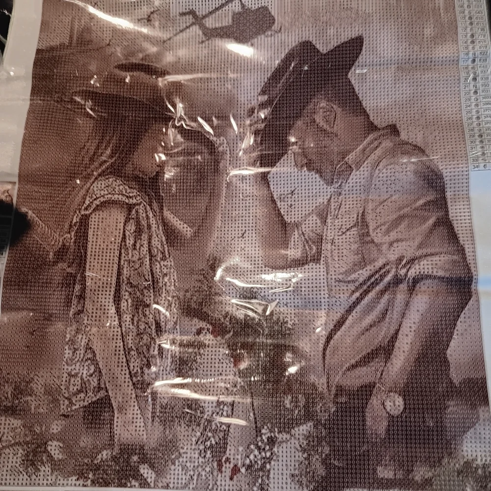 The Walking Dead - Rick & Judith Diamond Art Painting Kit 40x50